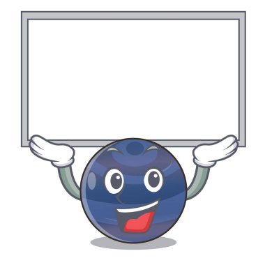 Yönetim Kurulu gezegen kadar şekil karakter vektör çizim Neptune'de