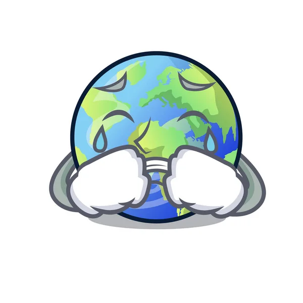 泣いているスマイルを持つ惑星ストックベクター ロイヤリティフリー泣いているスマイルを持つ惑星イラスト Depositphotos