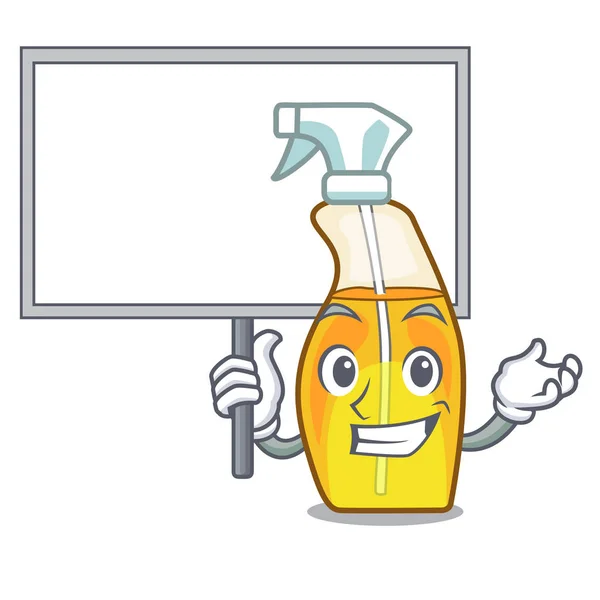 Przynieść Zarządu Butelka Spray Ilustracja Wektorowa Forma Znaku — Wektor stockowy