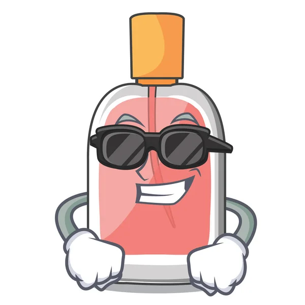 Supercoole Parfümflaschenform Auf Der Cartoon Vektor Illustration — Stockvektor