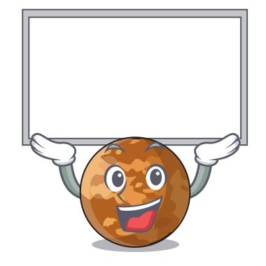 Yukarıda gökyüzü çizgi film vektör halat kadar Yönetim Kurulu gezegen Merkür