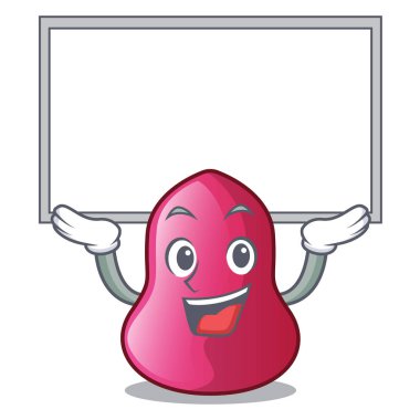 Up board sponge makeuop in the cartoon form vector illustration