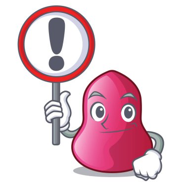 İşareti sünger makeuop çizgi film form vektör çizim ile