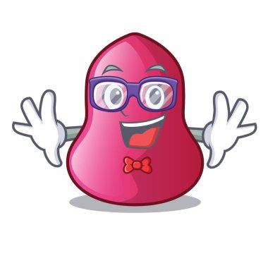 Geek sünger makeuop çizgi film toz Vakfı vektör çizim üzerinde