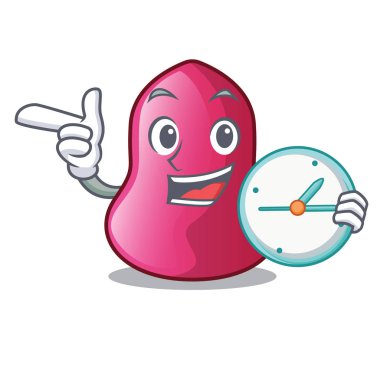 Çizgi film toz Vakfı vektör çizim Tarih ile saat sünger makeuop