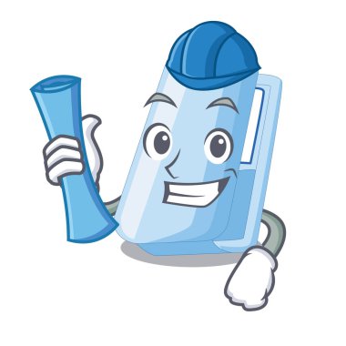 vstapplers içinde bir karakter kutusu vektör çizim