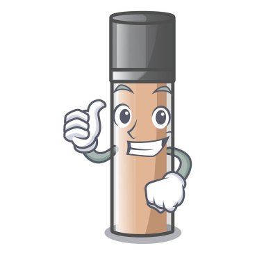 Makeaup Vakfı karikatür çanta vektör çizim içinde yaşasın