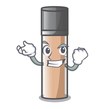 Bir çizgi film çanta vektör çizim başarılı makeaup Müessesesi