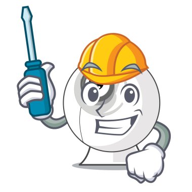 Otomotiv karikatür webcam vektör çizim şekil komik