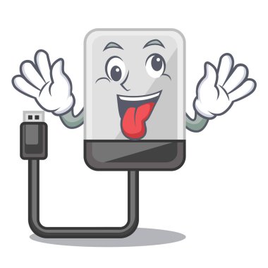 Çanta vektör çizim içinde deli çizgi film sert götürmek