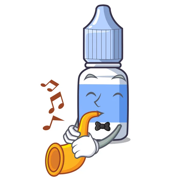 Σάλπιγγα Γελοιογραφία Οφθαλμικές Σταγόνες Εικονογράφηση Διάνυσμα Rack Ναρκωτικών — Διανυσματικό Αρχείο