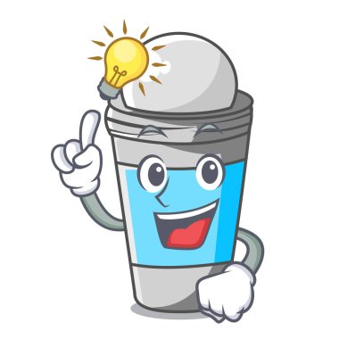 Çizgi film vektör çizim ile izole deodorant rulo bir fikrim var.