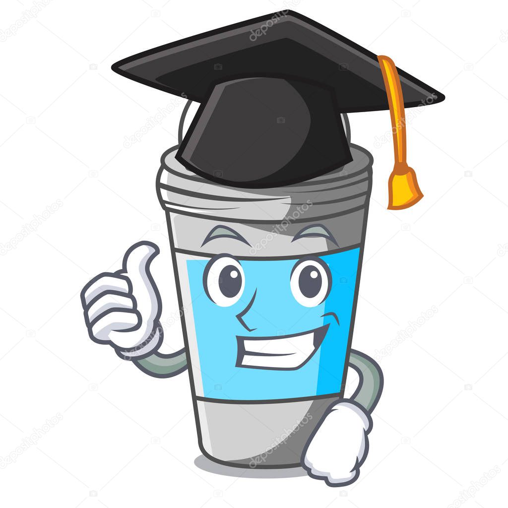 Graduation Roll On Deodorant In Cartoon Bottle Vector Illustration Premium Vector In Adobe Illustrator Ai Ai Format Encapsulated Postscript Eps Eps Format
