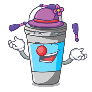 Çizgi film vektör çizim ile izole deodorant roll hokkabazlık