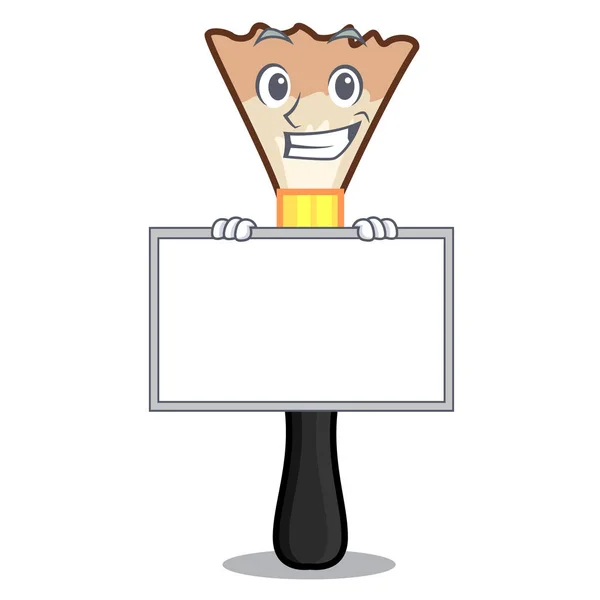 Sonriendo Con Colorete Del Tablero Ilustración Del Vector Bolsa Del — Vector de stock