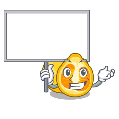 Yönetim Kurulu ugli meyve karikatür tablo vektör çizim yukarıda getirmek