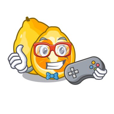 Çizgi film buzdolabı vektör çizim oyun ugli meyve