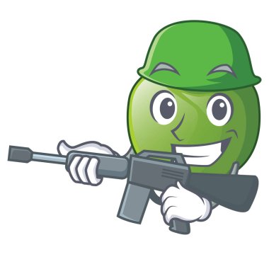 Çizgi film sebze sepeti vektör çizim Ordu yeşil domates