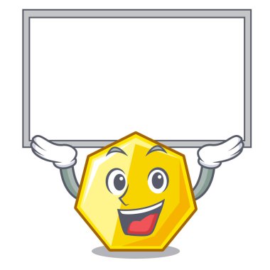 Yönetim Kurulu yedigen kadar bir çizgi film şekil vektör çizim