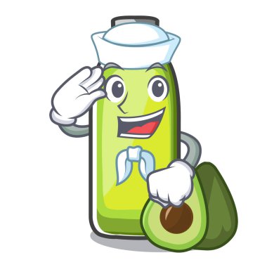 Denizci avokado yağı maskotu olarak