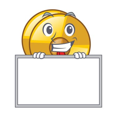 Yönetim Kurulu cyamblas ile sırıtarak bir çizgi film şekil