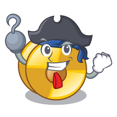 Korsan cyamblas içinde bir çizgi film şekil