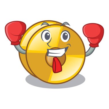 Boks cyamblas bir çizgi film şekil