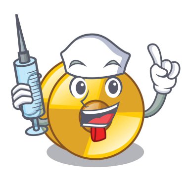 Hemşire cyamblas bir maskot Oda