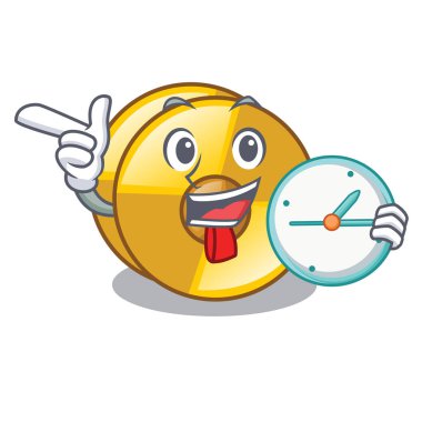 Saat cyamblas ile bir maskot Oda