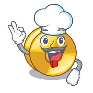 Şef cyamblas bir maskot Oda