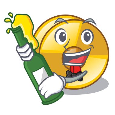 Bira cyamblas minyatür ile karikatür şeklinde