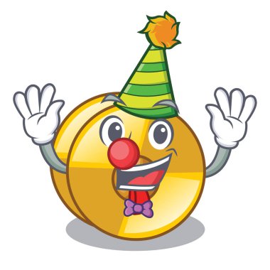 Palyaço cyamblas minyatür karikatür şeklinde