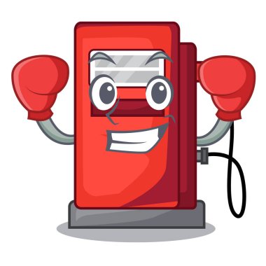 Boks gosoline pompa karakter biçiminde