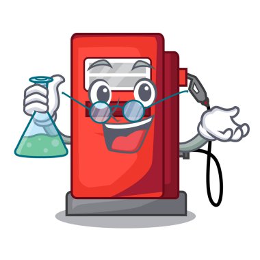 Maskot izole Profesör gosoline pompa