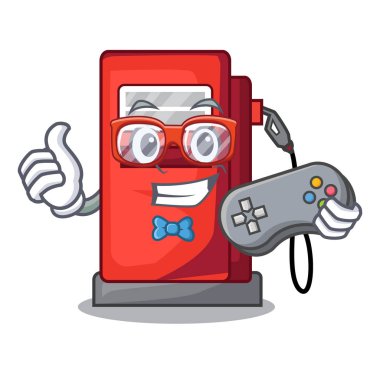 Oyun minyatür gosoline pompaları karikatür şeklinde