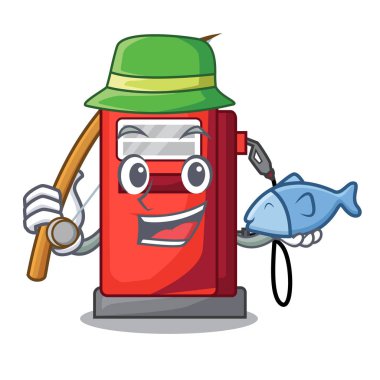 Minyatür gosoline pompaları karikatür şeklinde Balık tutma