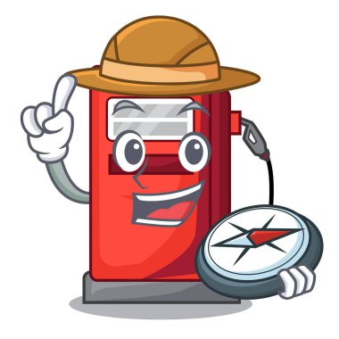 Explorer minyatür gosoline pompaları karikatür şeklinde