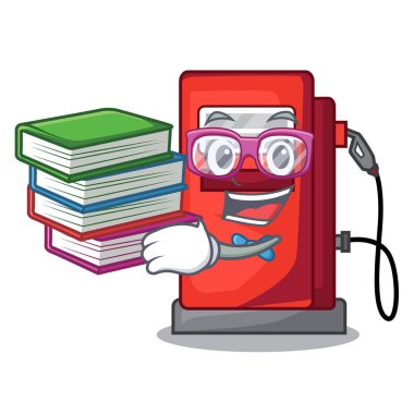 Öğrenci kitap gosoline pompa ön çizgi film ev ile