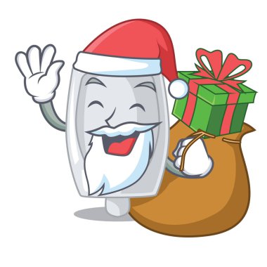 Noel Baba hediye iç pisuara ile bir karakter