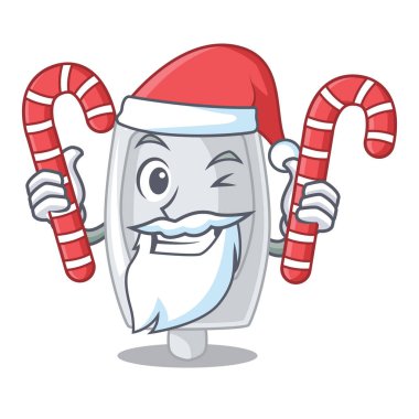 Santa ile şeker iç pisuara bir karakter