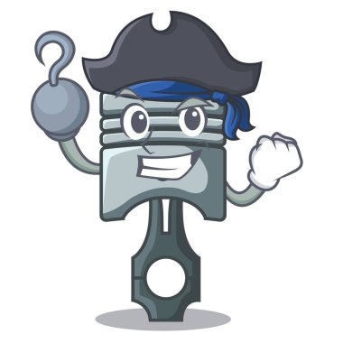 Korsan piston maskot şeklinde