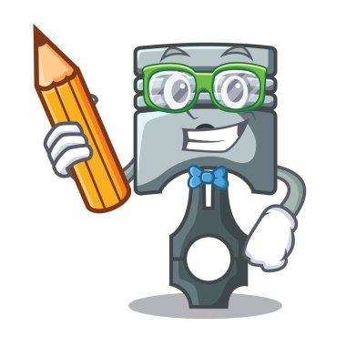 Öğrenci piston karakterimde bir kutu