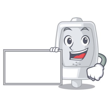 Maskot ile yönetim kurulu Pisuvar ile izole