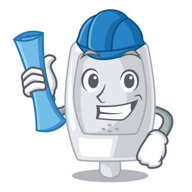 Mimar pisuara bir çizgi film şekil