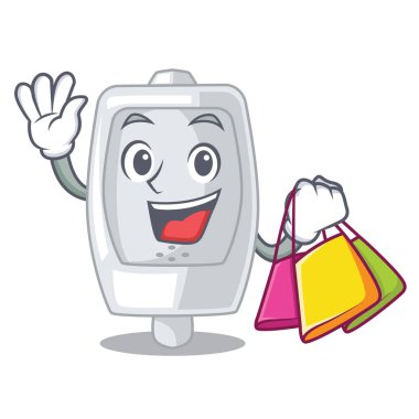 Pisuara alışveriş bir çizgi film şekil