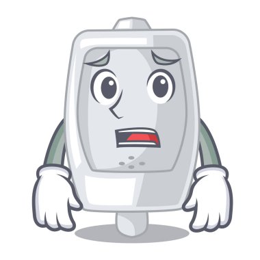 Korkarım pisuara bir çizgi film banyo