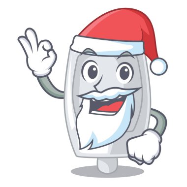 Santa iç pisuara bir karakter