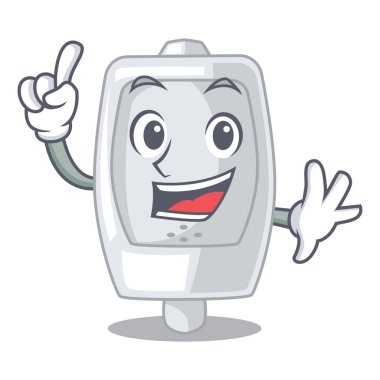 Parmak iç pisuara bir karakter