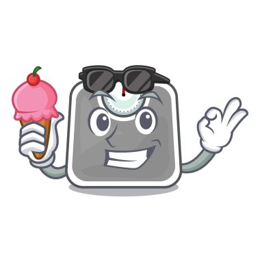 Dondurma weghit çizgi film ölçeğiyle sağlık odası