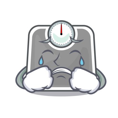 Ağırlık scala maskot masada ağlıyor